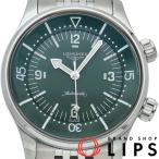 ロンジン レジェンドダイバー オートマチック 39mm グリーン L3.764.4.06.6 箱 保証書 SS メンズ時計 グリー