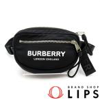  Burberry Logo принт сумка "body" 8021091 нейлон женский сумка-пояс черный прекрасный товар б/у 