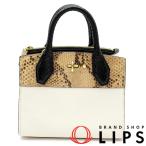 ルイ・ヴィトン シティスティーマーMINI N95975 パイソン/カーフ レディース ハンドバッグ スノー  美品 中古