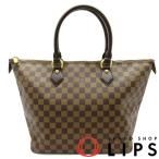 ルイ・ヴィトン サレヤMM N51182 ダミエ レディース トートバッグ ブラウン  美品 中古