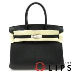 エルメス バーキン30  ヴォーエプソン レディース ハンドバッグ ブラック  美品 中古