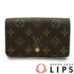 ルイ・ヴィトン ポルトモネ ビエ トレゾール M61730 モノグラム レディース ブラウン 中古