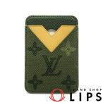 ショッピングヴィトン ルイ・ヴィトン ポルトカルト マグネット M27087 モノグラム・サープラス レディース カーキ 中古