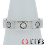 カルティエ ミニラブリング1Pダイヤ B4050550(#10) K18WG レディース  中古