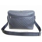  Vuitton LOUIS VUITTON Damier Efini kalipsoGM A4 наклонный .. сумка сумка "почтальонка" оникс ( чёрный ) мужской [ редкий ] [ экспонирование хранение товар ]