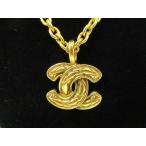 [ прекрасный товар ] CHANEL Chanel Vintage CC Gold колье Gold 