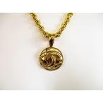 [ очень красивый товар ] CHANEL Chanel CC здесь Mark Gold колье Gold 