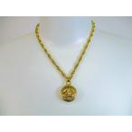 [ очень красивый товар ] CHANEL Chanel Vintage CC здесь Mark Gold колье Gold 