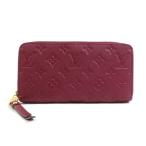 ルイ ヴィトン LOUIS VUITTON ラウンドファスナー長財布 モノグラム アンプラント ジッピーウォレット オロール