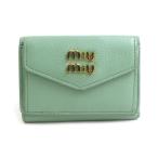 ミュウミュウ MIUMIU 三つ折り財布 レ