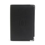 カルティエ CARTIER カードケース 名刺入れ マストライン レザー ブラック