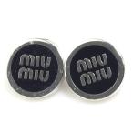 ミュウミュウ MIUMIU ピアス メタル �