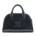 セリーヌ CELINE ハンドバッグ トリオンフ レザー ブラック