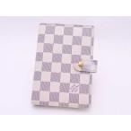  Louis Vuitton LOUIS VUITTON обложка для записной книжки Damier azur Agenda PM Damier azur парусина azur 
