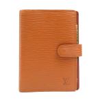  Louis Vuitton LOUIS VUITTON обложка для записной книжки механический карандаш комплект epi Agenda PM epi кожа Brown 