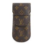 ルイ ヴィトン LOUIS VUITTON メガネケース モノグラム エテュイ リュネット ラバ モノグラムキャンバス ブラウン