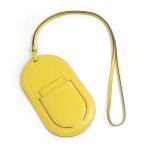  Hermes HERMES смартфон кейс in The петля палец на ноге go-GM кожа желтый 