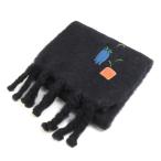 ショッピングロエベ ロエベ LOEWE マフラー ストール アナグラム ウール/モヘヤ ブラック