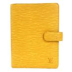  Louis Vuitton LOUIS VUITTON обложка для записной книжки epi Agenda MM epi кожа желтый 