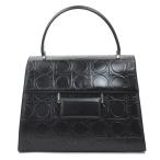 サルヴァトーレフェラガモ Salvatore Ferragamo ハンドバッグ ガンチーニ レザー ブラック