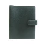  Louis Vuitton LOUIS VUITTON обложка для записной книжки Taiga Taiga темно-зеленый 