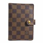  Louis Vuitton LOUIS VUITTON обложка для записной книжки Damier Agenda PM Damier парусина Brown 