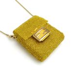 フェンディ FENDI  AirPodsケース ビーズ イエロー