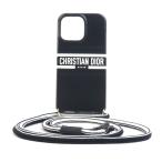  Christian Dior Christian Dior смартфон кейс iPhone13 Pro кейс кожа черный 