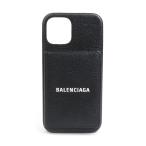  Balenciaga BALENCIAGA смартфон кейс iPhone12 Pro кейс кожа черный 