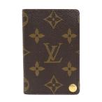  Louis Vuitton LOUIS VUITTON футляр для карточек porutokarutokreti pre  Zion монограмма парусина Brown 