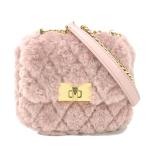 ケイトスペード Kate Spade ショルダーバッグ ファー ピンク
