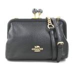 コーチ COACH ショルダーバッグ レザー ブラック