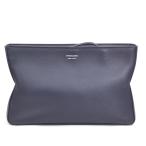 サルヴァトーレフェラガモ Salvatore Ferragamo クラッチバッグ セカンドバッグ レザー ネイビー