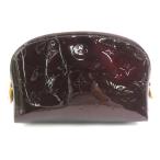 ショッピングヴェルニ ルイ ヴィトン LOUIS VUITTON ポーチ  ポシェット コスメティック モノグラムヴェルニ アマラント