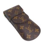  Louis Vuitton LOUIS VUITTON очки кейс ete.iryu сеть монограмма парусина Brown 