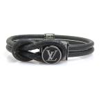  Louis Vuitton LOUIS VUITTON браслет монограмма Eclipse латунь re петля ito metal / монограмма Eclipse черный 