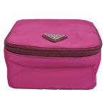  Prada PRADA мульти- кейс сумка треугольник plate розовый нейлон x металл материалы женский [ б/у ][ стандартный популярный ] - k9711a