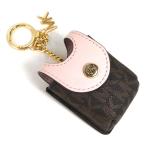 ショッピングマイケルコース マイケルコース Michael Kors  AirPodsケース レザー ピンク×ブラウン