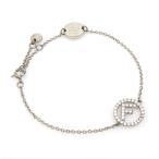 フェンディ FENDI ブレスレット エフイズ メタル シルバー