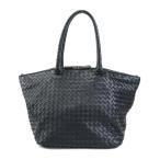 ボッテガヴェネタ BOTTEGAVENETA ハンドバッグ イントレチャート レザー ブラック