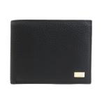 ダンヒル Dunhill 二つ折り財布 レザー ブラック