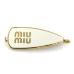 ミュウミュウ MIUMIU  ヘアピン メタ�