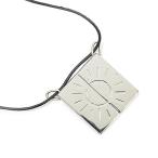  Hermes HERMES колье пара plate metal x кожа серебряный x черный стандартный популярный 