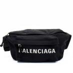 バレンシアガ BALENCIAGA ボディバッグ ウエストバッグ ナイロン ブラックxネイビー 定番人気