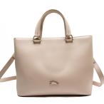 ロンシャン Longchamp ハンドバッグ トートバッグ レザー ライトピンク