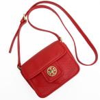 トリーバーチ Tory Burch 斜め掛けショルダーバッグ レザー レッド