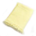 エルメス HERMES ストール ショール カシミヤ/シルク イエロー