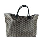ショッピングゴヤール ゴヤール GOYARD トートバッグ サンルイ PVC ブラック/ブラウン/ホワイト