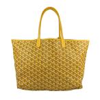 ショッピングゴヤール ゴヤール GOYARD ハンドバッグ トートバッグ サンルイ PVC イエロー