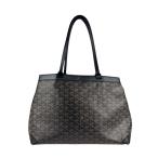 ゴヤール GOYARD ショルダーバッグ PVC/レザー ブラック/ブラウン/ホワイト